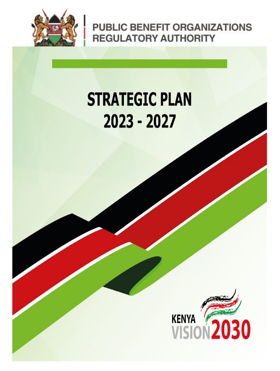 Strategic Plan Cover